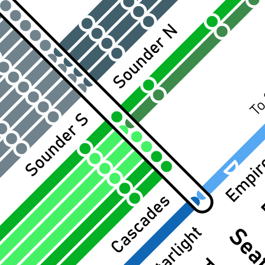 Transit diagrams icon